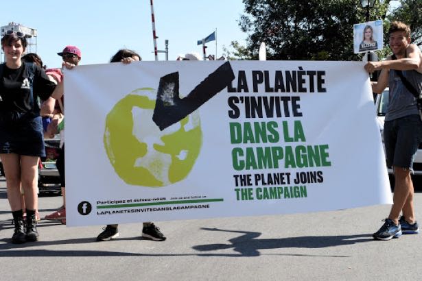 bannière climat élections