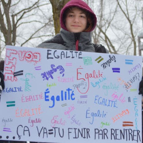 Femme égalité