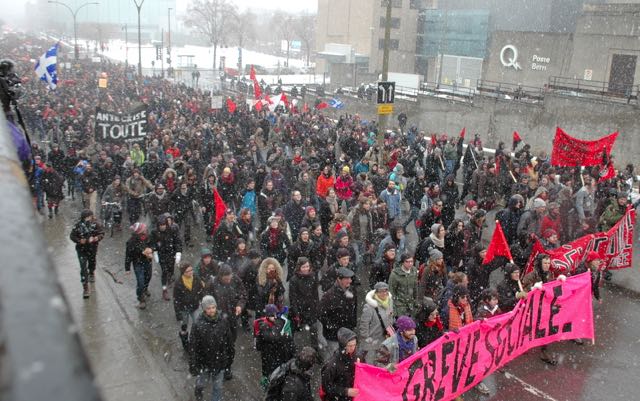 Grève sociale printemps 2015