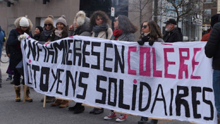 Infirmières en colère