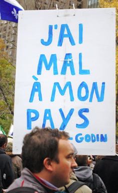 J'ai mal à mon pays