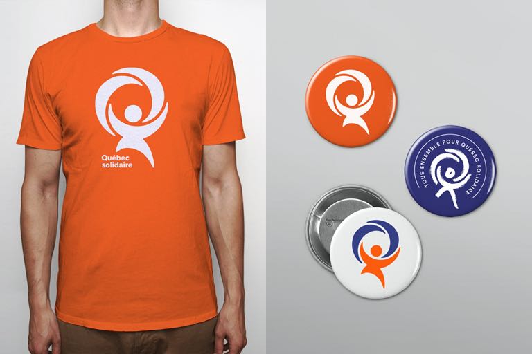 québec solidaire macarons