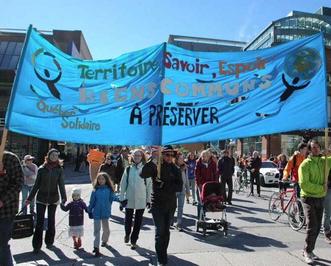 Québec solidaire -- écologie